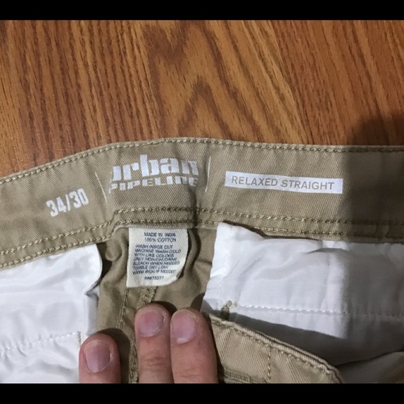 Urban Pipeline Tan Pants - Picture 2 of 2